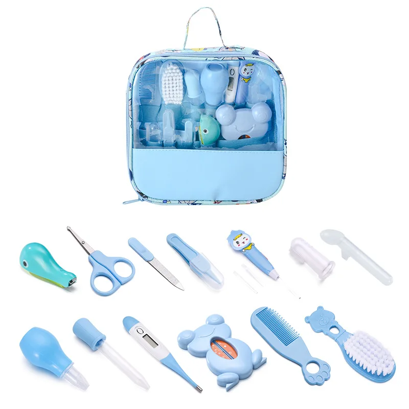 IMBABY Baby Hygiene Kit Baby Care Kit 13pcs Children's Tools Sets for Baby Scissors for Newborn Baby Brushes Infant Toiletry Bag
IMBABY Baby Hygiene Kit Baby Care Kit 13pcs Children's Tools Sets for Baby Scissors for Newborn Baby Brushes Infant Toiletry Bag