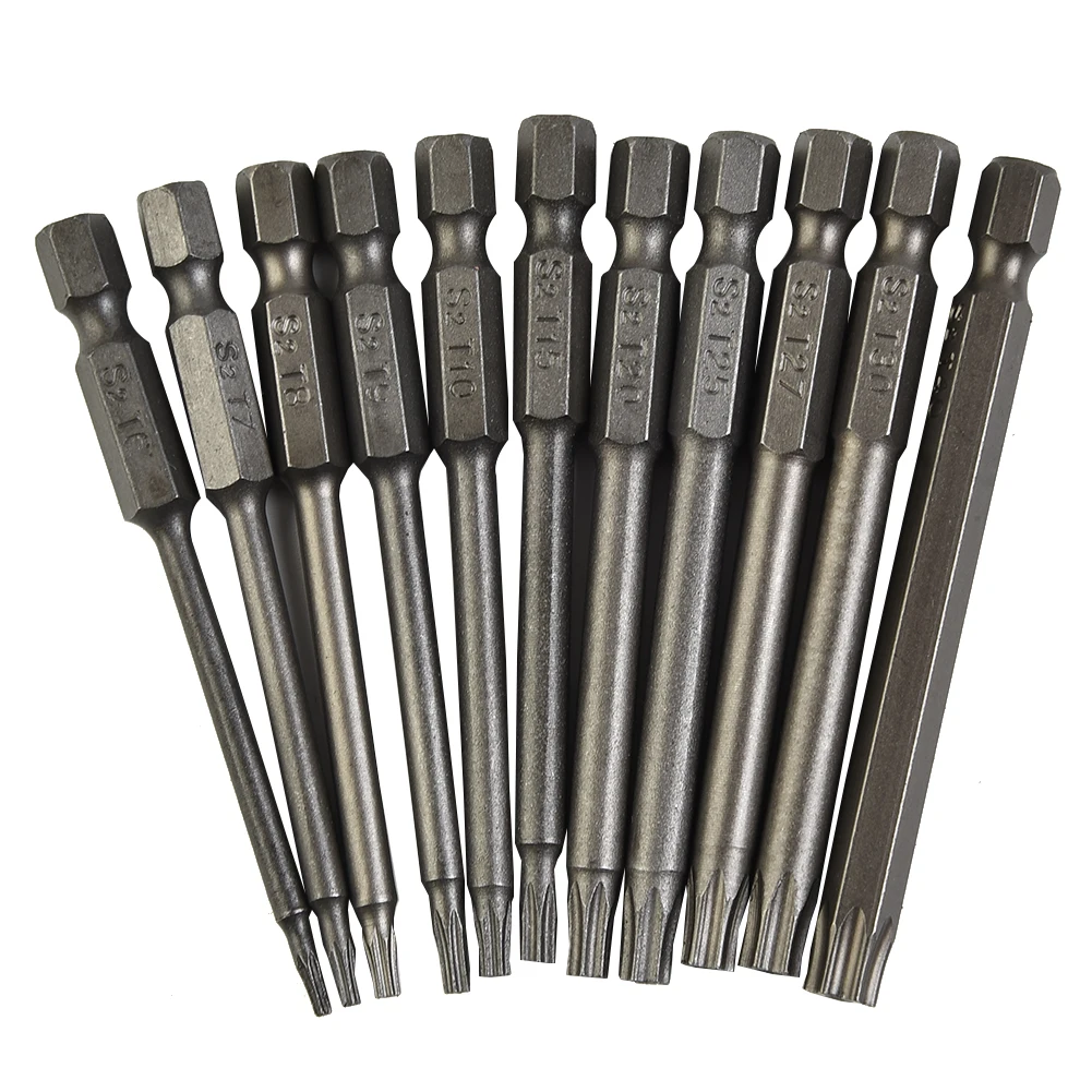 2022 Brand New Factory Workshop Screwdriver Bit Hex Bit Security Torx Type 11pcs Extra Long Head 75MM Magnetic
2022 Brand New Factory Workshop Screwdriver Bit Hex Bit Security Torx Type 11pcs Extra Long Head 75MM Magnetic