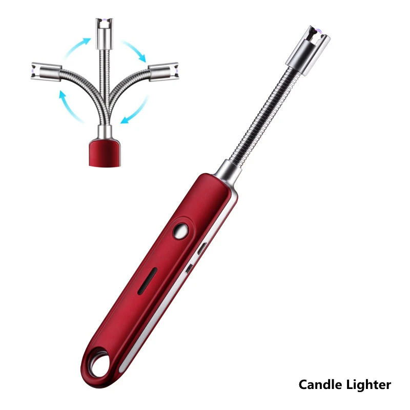 Candle Lighter Bendable Ignition Gun For BBQ Kitchen Accessories USB Rechargeable Windproof Flameless Electric Lighters
Candle Lighter Bendable Ignition Gun For BBQ Kitchen Accessories USB Rechargeable Windproof Flameless Electric Lighters