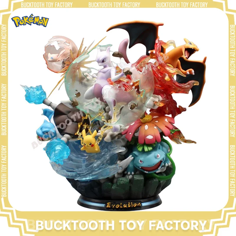 35cm Pokemon Anime Figure Mewtwo Pikachu GK Figures PVC Model Statue Action Figurine Collection Ornament Room Decoration Dolls
35cm Pokemon Anime Figure Mewtwo Pikachu GK Figures PVC Model Statue Action Figurine Collection Ornament Room Decoration Dolls