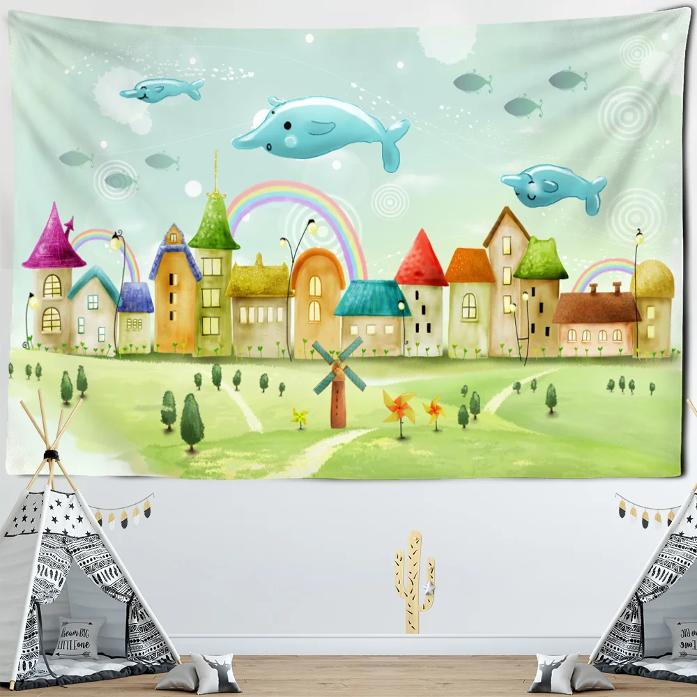 Настенный гобелен в виде мультяшных грибов, принцессы, слона, домашний декор, скатерть из полиэстера, ночной гобелен в лесу
Настенный гобелен в виде мультяшных грибов, принцессы, слона, домашний декор, скатерть из полиэстера, ночной гобелен в лесу