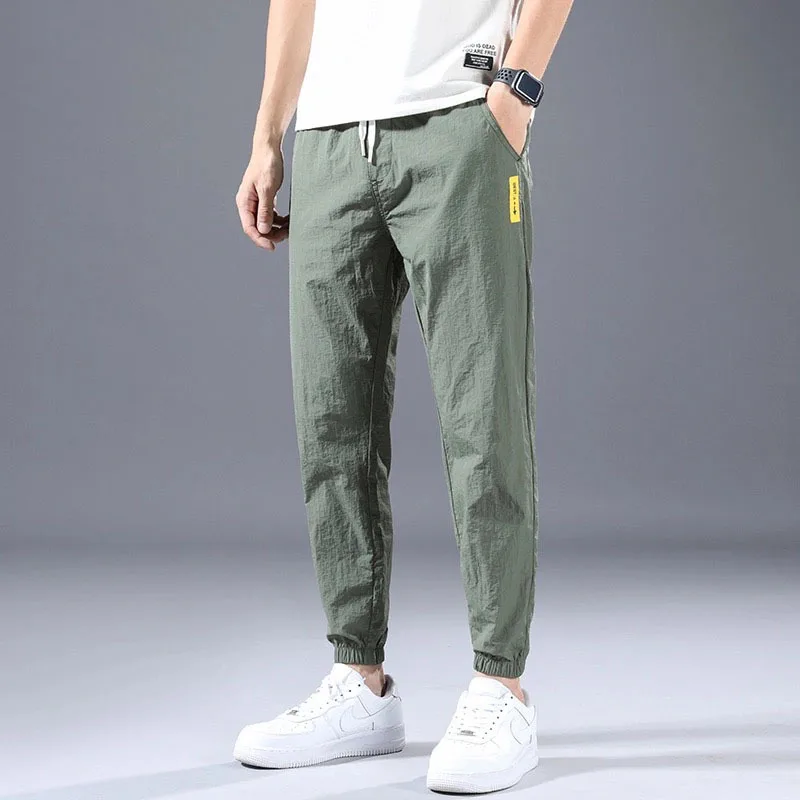 Trousers Drawstring Pants Outdoor 5XL Ice Loose Comfortable Sports Pant Long Men Silk Casual Summer Waist Cool Elastic Male
Trousers Drawstring Pants Outdoor 5XL Ice Loose Comfortable Sports Pant Long Men Silk Casual Summer Waist Cool Elastic Male