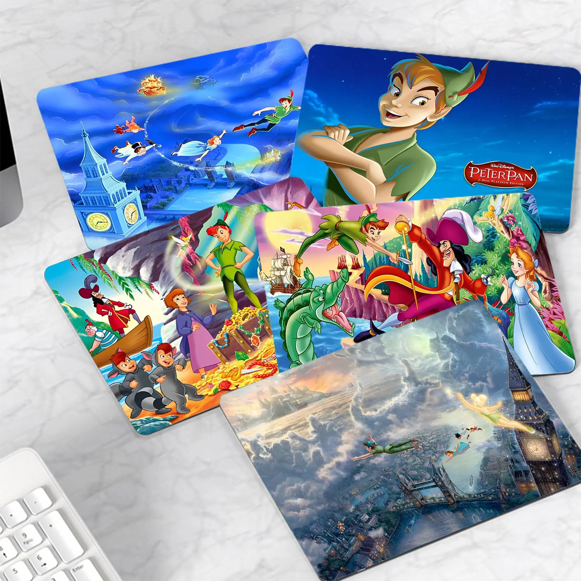 Disney Peter Pan Animation Office Computer Desk Mat Table Keyboard Big Mouse Pad Laptop Cushion Non-slip Desktop Mat
Disney Peter Pan Animation Office Computer Desk Mat Table Keyboard Big Mouse Pad Laptop Cushion Non-slip Desktop Mat