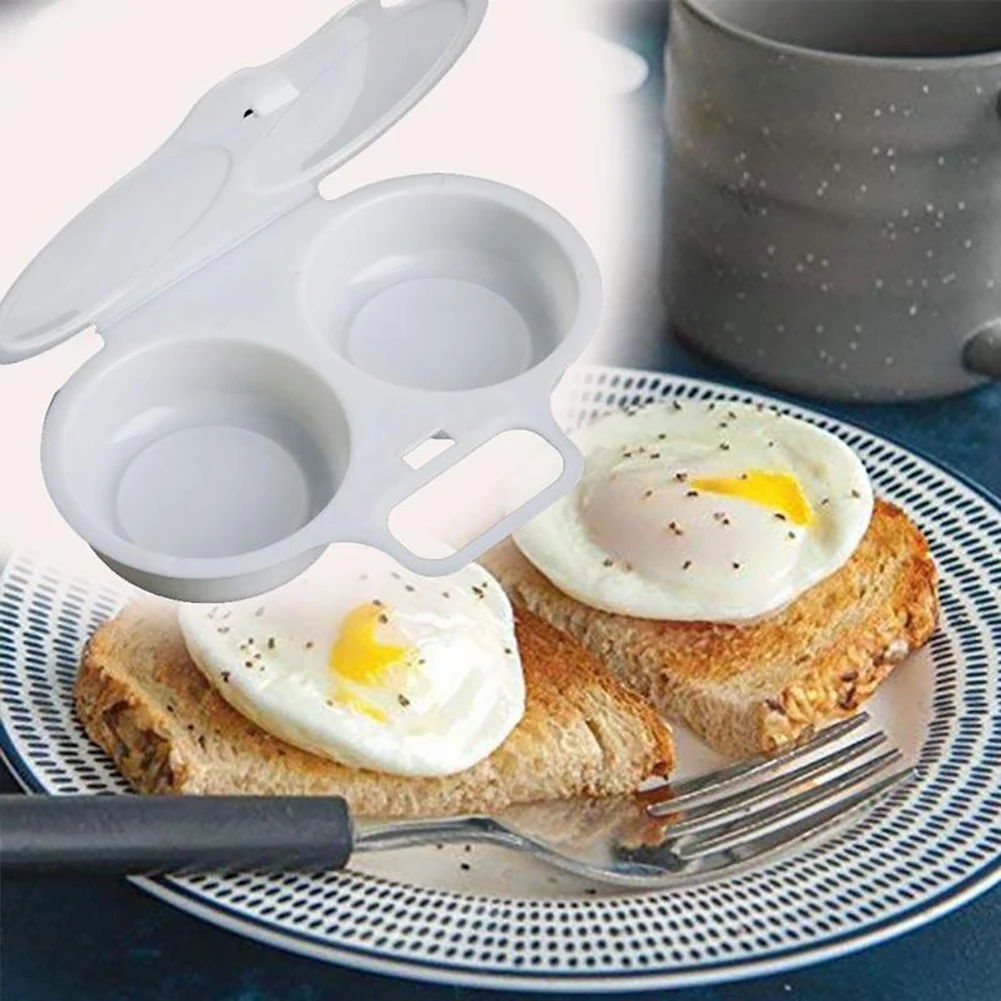 

New Home Kitchen Microwave Oven Heart&Flowers Round Shape Egg Steamer Cooking Mold Egg Poacher Kitchen Gadgets Fried Egg Tool
