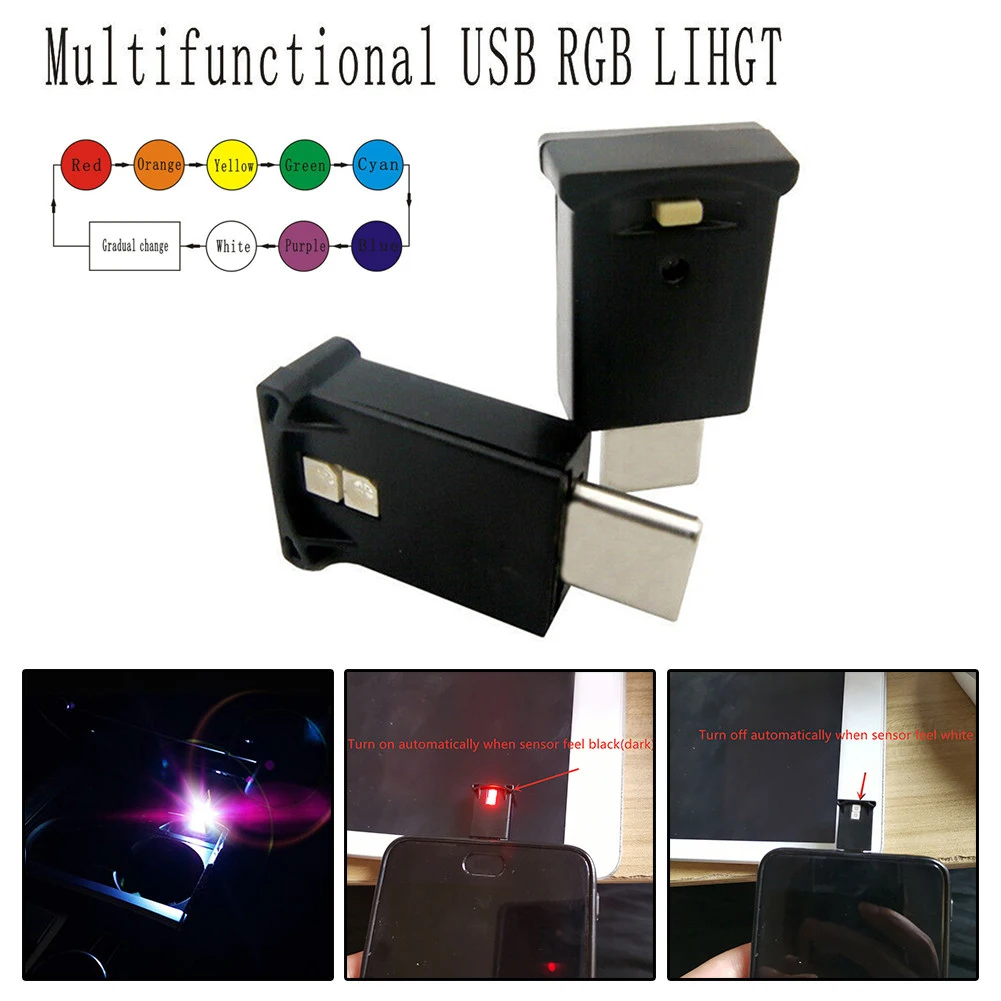 USB-C светодиодный внутренний светильник неоновый атмосферный свет s окружающая лампа для автомобиля Многофункциональный USB RGB свет s Аксессуары
USB-C светодиодный внутренний светильник неоновый атмосферный свет s окружающая лампа для автомобиля Многофункциональный USB RGB свет s Аксессуары