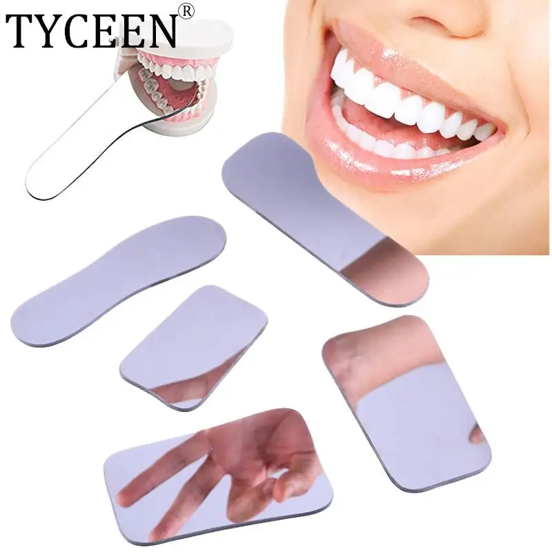 5 pcs/set Dental Double Side Mirrors Orthodontic Dental Photography Reflector Glass Coated titanium Intra Oral Dentist Mirrors
5 pcs/set Dental Double Side Mirrors Orthodontic Dental Photography Reflector Glass Coated titanium Intra Oral Dentist Mirrors