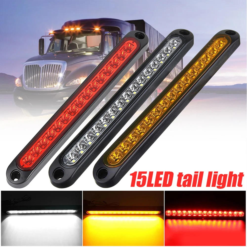 Tail Lights LED Rear Stop Lamps Universal High Position Brake Light Warning Light Truck Signal Side Marker Red Third Brake Light 
Tail Lights LED Rear Stop Lamps Universal High Position Brake Light Warning Light Truck Signal Side Marker Red Third Brake Light