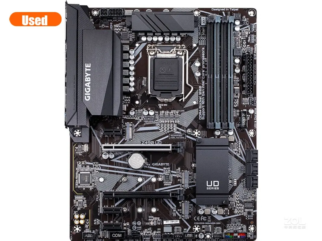 Gigabyte GA Z490 UD used Motherboard LGA 1200 Z490 Desktop Mainboard Support i3 i5 i7 10400F 10400 10100F 10700K
Gigabyte GA Z490 UD used Motherboard LGA 1200 Z490 Desktop Mainboard Support i3 i5 i7 10400F 10400 10100F 10700K