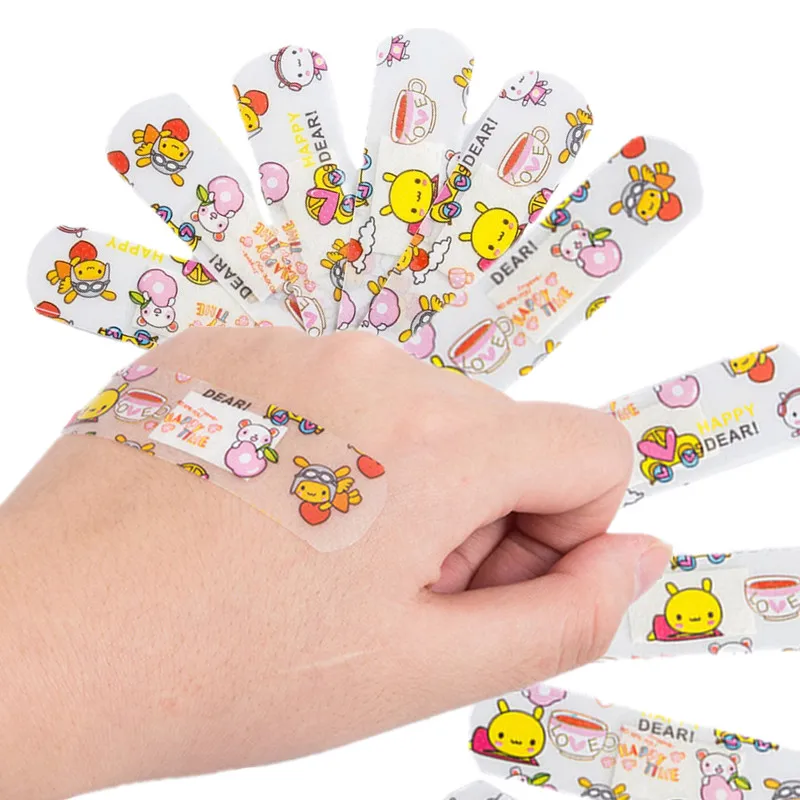 100pcs/set Cute Cartoon Band Aid Breathable Medical Patch First Aid Wound Adhesive Bandages Travel Sports Skin Curitas Plaster
100pcs/set Cute Cartoon Band Aid Breathable Medical Patch First Aid Wound Adhesive Bandages Travel Sports Skin Curitas Plaster