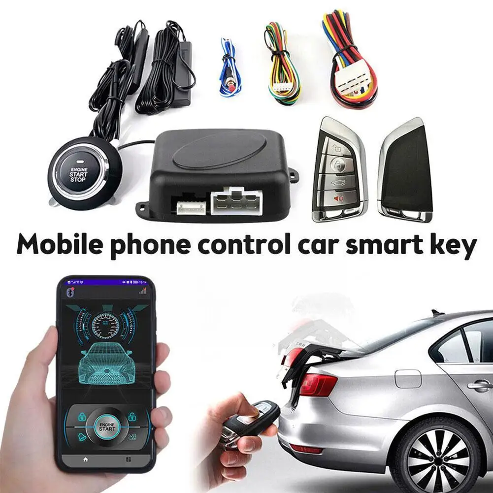 Car Burglar Alarm With Autostart Push One Button Smart Monitoring Ignition Central Control Locking Remote System Arming A8Z9
Car Burglar Alarm With Autostart Push One Button Smart Monitoring Ignition Central Control Locking Remote System Arming A8Z9