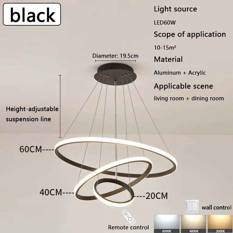 Новая люстра для гостиной, современная простая атмосфера, круглые светодиодные фонари, роскошные лампы и фонари со звездным верхом, бара, ресторана
Новая люстра для гостиной, современная простая атмосфера, круглые светодиодные фонари, роскошные лампы и фонари со звездным верхом, бара, ресторана