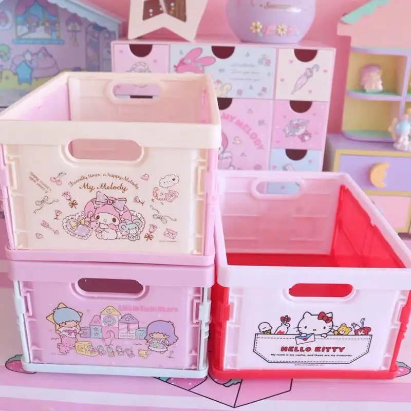 Sanrio Hello Kitty Cute Storage Box My Melody Cinnamoroll Cartoon Desktop Cosmetics Sundries Storage Box Girl Kawaii Storage Box
Sanrio Hello Kitty Cute Storage Box My Melody Cinnamoroll Cartoon Desktop Cosmetics Sundries Storage Box Girl Kawaii Storage Box