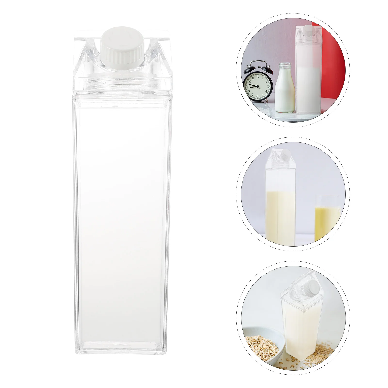 Bottlecarton Waterbottles Square Drink Reusable Portable Clear Jug Container Beverage Boxstyle Leakproof Outdoor Proof Empty
Bottlecarton Waterbottles Square Drink Reusable Portable Clear Jug Container Beverage Boxstyle Leakproof Outdoor Proof Empty