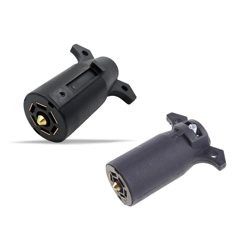 Weatherproof Connector 7 Pin Plug Socket Adapter 12V for Trailer Towing RV Car
Weatherproof Connector 7 Pin Plug Socket Adapter 12V for Trailer Towing RV Car