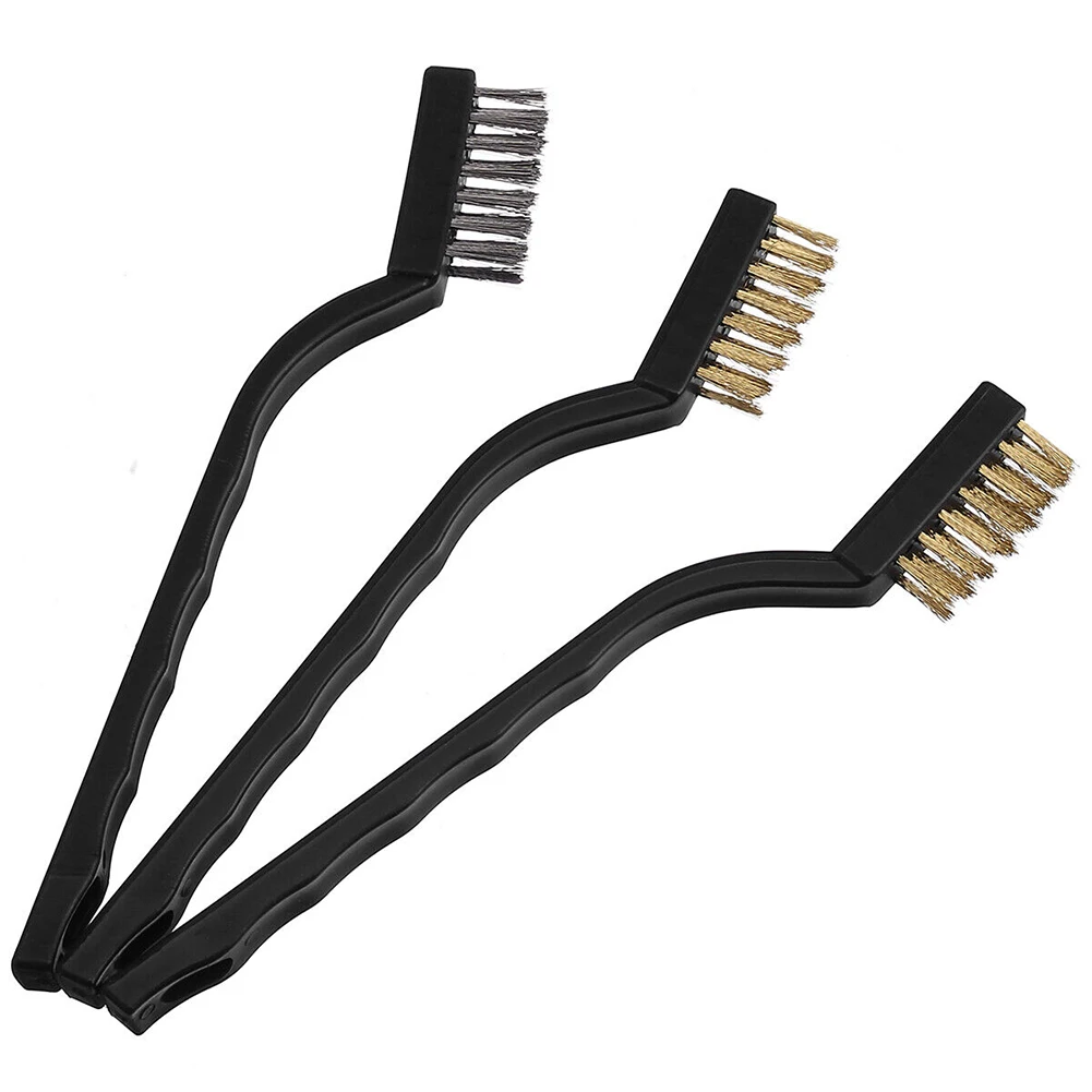 10pcs 170mm Wire Brushes Set Stainless Steel Brass Brush For Polishing Cleaning Metal Removing Rust Paint Hand Tools
10pcs 170mm Wire Brushes Set Stainless Steel Brass Brush For Polishing Cleaning Metal Removing Rust Paint Hand Tools