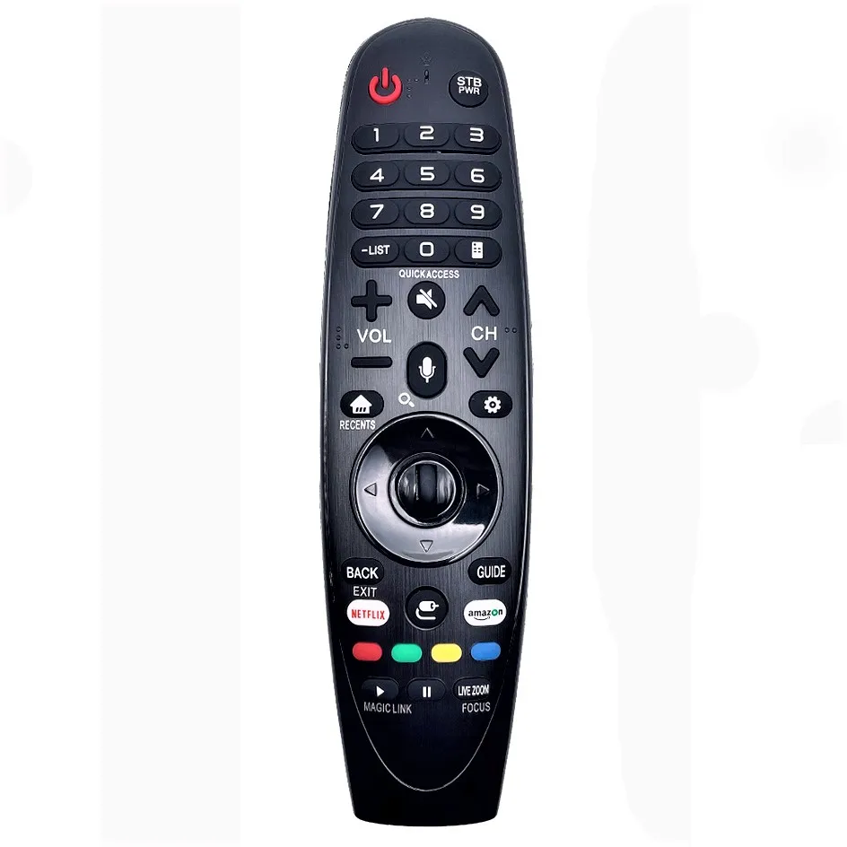 AN-MR650A Replace Remote for All LG Smart TV LCD LED OLED UHD HDTV Plasma 3D 4K Webos TVs(NO Voice Function No Pointer Function)
AN-MR650A Replace Remote for All LG Smart TV LCD LED OLED UHD HDTV Plasma 3D 4K Webos TVs(NO Voice Function No Pointer Function)