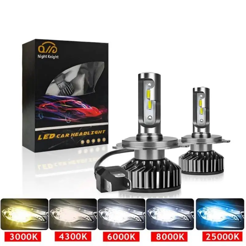 Night knight H4 LED 12000LM Car Haedlight Bulbs CANBUS 120W CSP Chip H7 H1 H8 H9 H11 9005 9006 6000K Auto Fog Light 12V LED Lamp
Night knight H4 LED 12000LM Car Haedlight Bulbs CANBUS 120W CSP Chip H7 H1 H8 H9 H11 9005 9006 6000K Auto Fog Light 12V LED Lamp