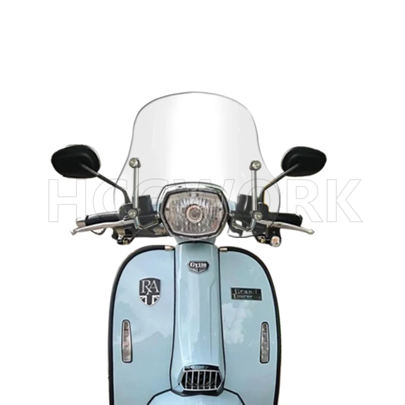 Retro Motorcycle Accessories Windshield Hd Transparent Heighten for Royalalloy Gp150 Ra150
Retro Motorcycle Accessories Windshield Hd Transparent Heighten for Royalalloy Gp150 Ra150