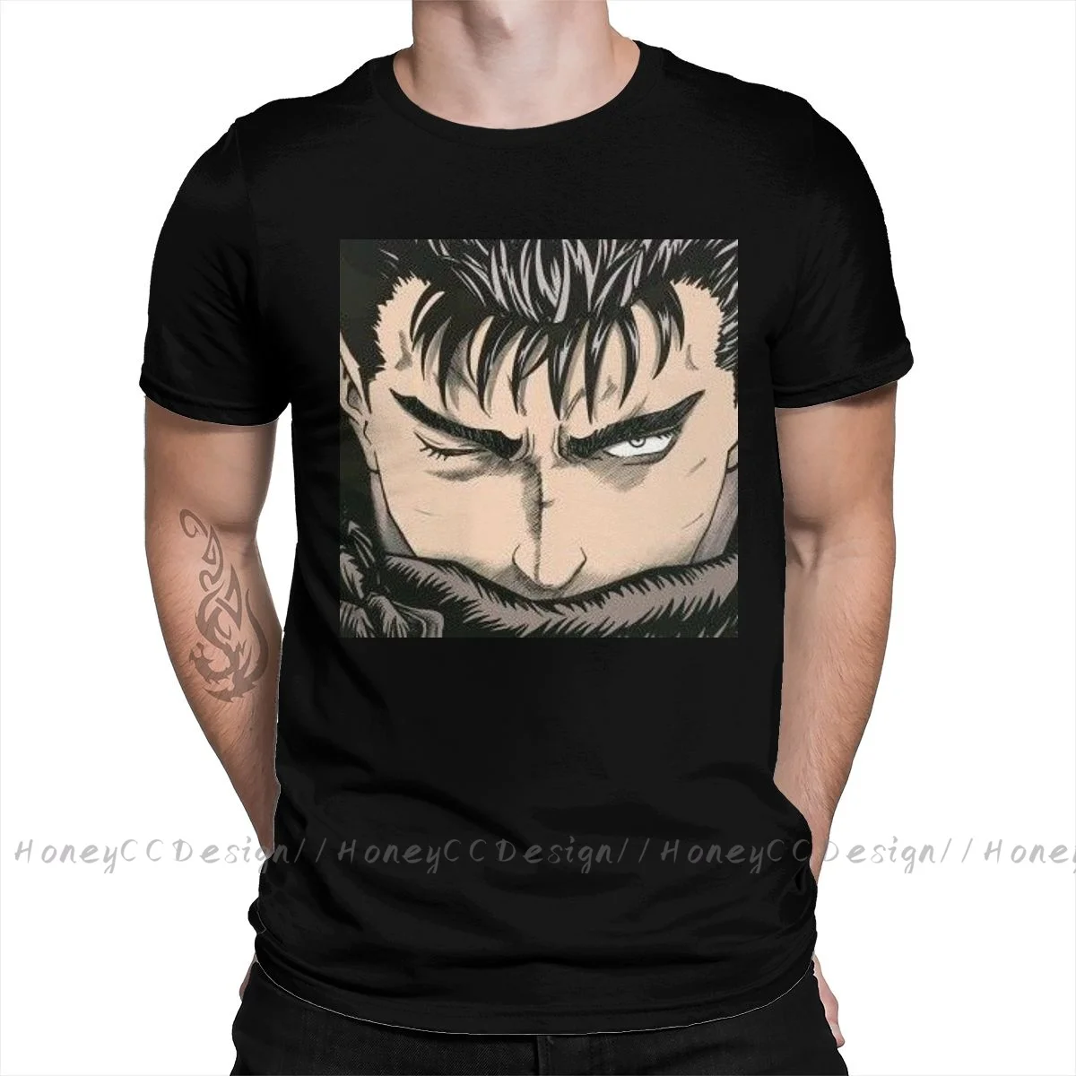 High Quality Men Berserk Guts Black T-Shirt Stream Guts Pure Cotton Shirt Tees Harajuku TShirt
High Quality Men Berserk Guts Black T-Shirt Stream Guts Pure Cotton Shirt Tees Harajuku TShirt