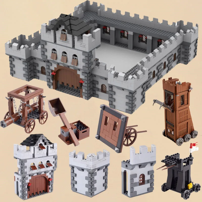 Medieval Knight Castle Building Blocks Military Base Catapult Chariot Siege Vehicle Weapon Accessories Bricks Gift Toy Kids S010
Medieval Knight Castle Building Blocks Military Base Catapult Chariot Siege Vehicle Weapon Accessories Bricks Gift Toy Kids S010