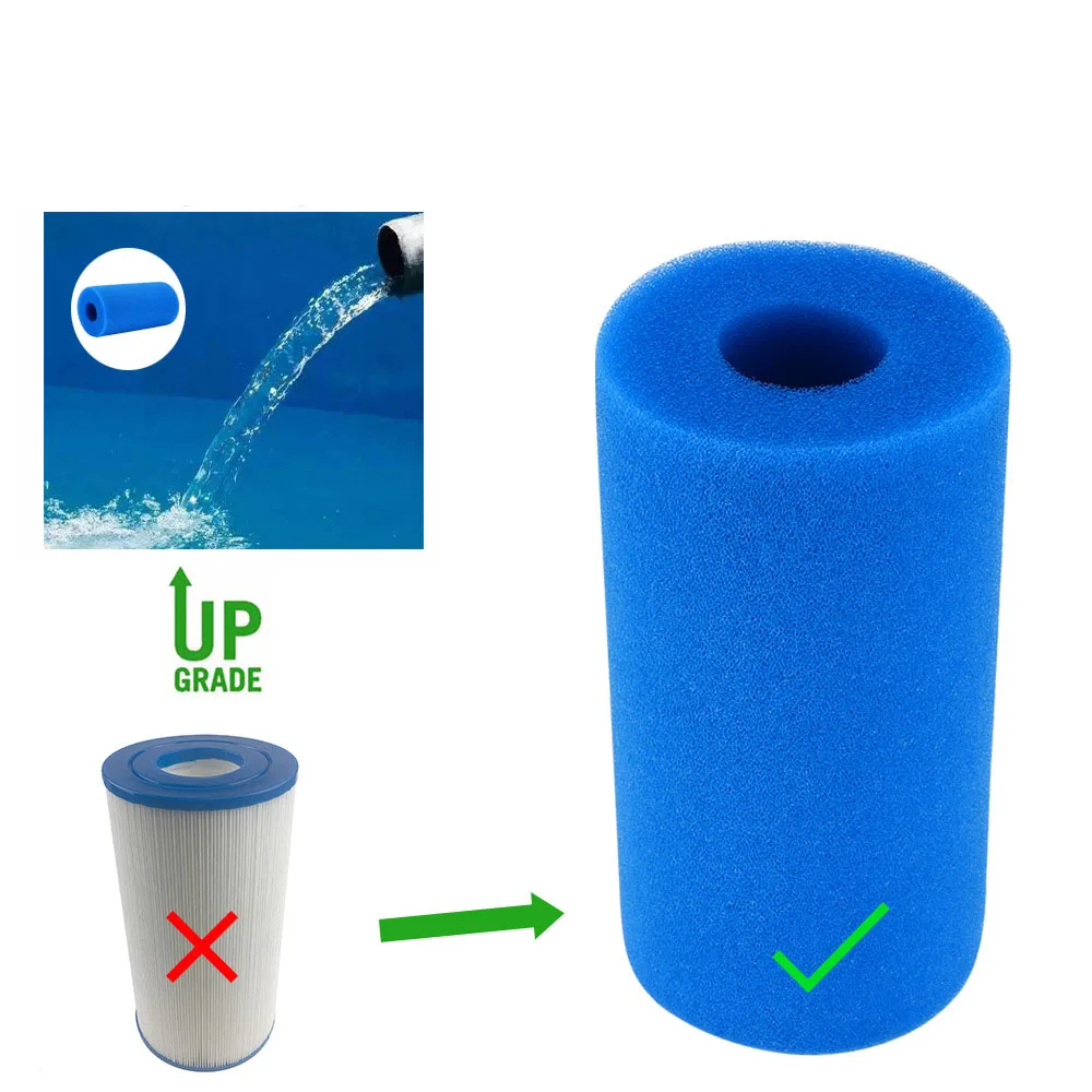 Swimming Pool Foam Filter Sponge Reusable Biofoam Cleaner Water Cartridge Intex Type Swimming Pool Accessories Piscina Piscine
Swimming Pool Foam Filter Sponge Reusable Biofoam Cleaner Water Cartridge Intex Type Swimming Pool Accessories Piscina Piscine