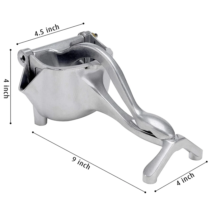 Juice Squeezer Manual Juicer - Handheld Juice Extractor With Food Tong- Great Citrus Squeezer For Juicing, Cocktails
Juice Squeezer Manual Juicer - Handheld Juice Extractor With Food Tong- Great Citrus Squeezer For Juicing, Cocktails