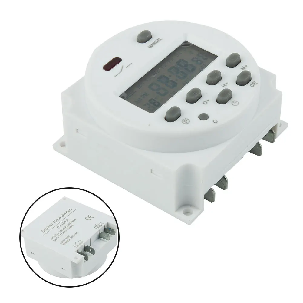Power Down Timer 16A 60x60x30mm ABS Accessories DC/AC 12V Digital Timer On/off Switch Programmable Replacement
Power Down Timer 16A 60x60x30mm ABS Accessories DC/AC 12V Digital Timer On/off Switch Programmable Replacement