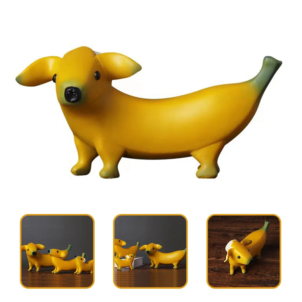 Decoration Home Puppy Figurine Coffee Table Decor Resin Dog Statues Funny Banana Dog Funny Dog Sculpture Banana Duck Sculpture
Decoration Home Puppy Figurine Coffee Table Decor Resin Dog Statues Funny Banana Dog Funny Dog Sculpture Banana Duck Sculpture