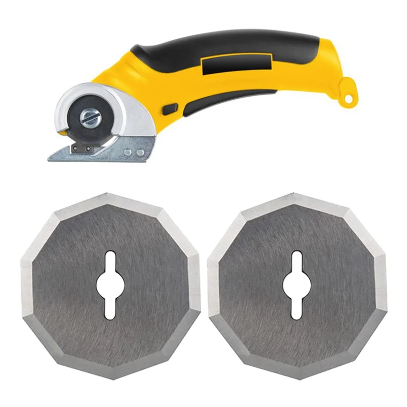 Electric Scissors Handheld Multifunctional Cordless Electric Cutting Tool Fabric/Leather/Cloth with 2Pcs Blades
Electric Scissors Handheld Multifunctional Cordless Electric Cutting Tool Fabric/Leather/Cloth with 2Pcs Blades