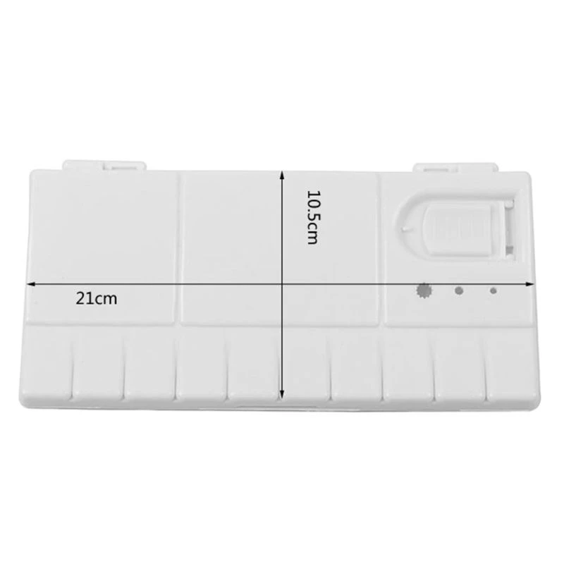 2022 New White Plastic Paint Palette Box Watercolor Tray With 25 Grids Flip Folding Art Tool Supplies
2022 New White Plastic Paint Palette Box Watercolor Tray With 25 Grids Flip Folding Art Tool Supplies