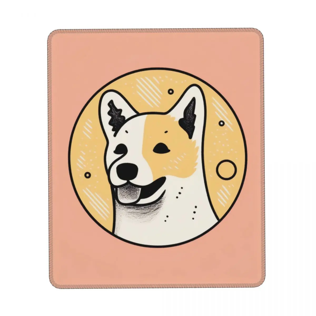 Dog Vertical Print Mouse Pad Simple Circle Quality Rubber Mousepad Anti Fatigue Vintage Desk Mouse Pads
Dog Vertical Print Mouse Pad Simple Circle Quality Rubber Mousepad Anti Fatigue Vintage Desk Mouse Pads