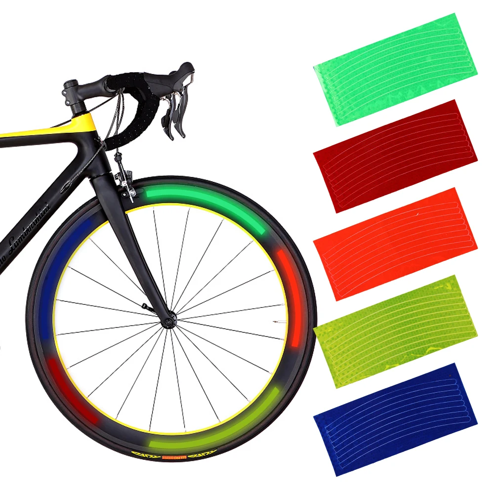 Bike Rim Reflective Stickers Cycling Fluorescent Reflective Tape Bicycle Adhesive Tape Safety Decor Sticker Bike Accessories
Bike Rim Reflective Stickers Cycling Fluorescent Reflective Tape Bicycle Adhesive Tape Safety Decor Sticker Bike Accessories