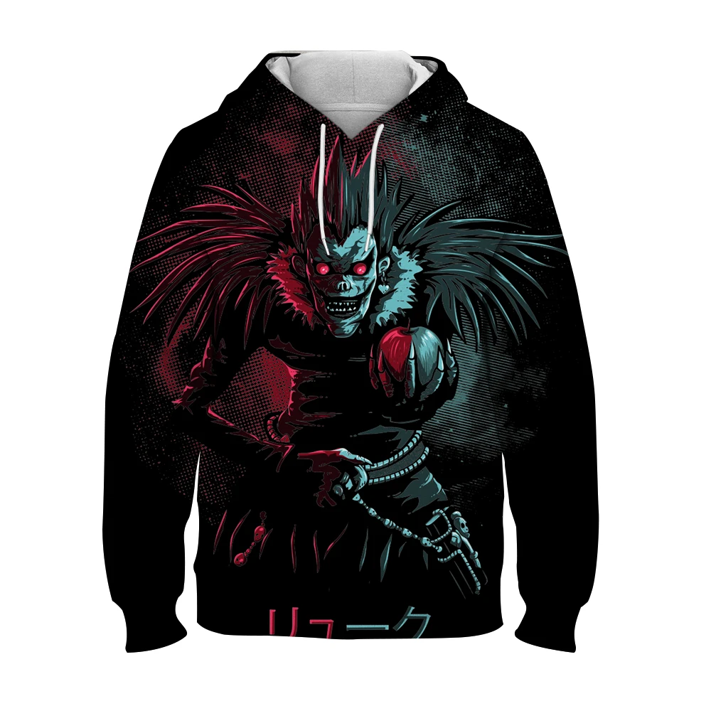 Death Note Hoodies Anime Style Hooded Sweatshirt Women Cosplay Sports Casual Pullover Men Hoodie Spring Fashion Hip Hop Tops
Death Note Hoodies Anime Style Hooded Sweatshirt Women Cosplay Sports Casual Pullover Men Hoodie Spring Fashion Hip Hop Tops
