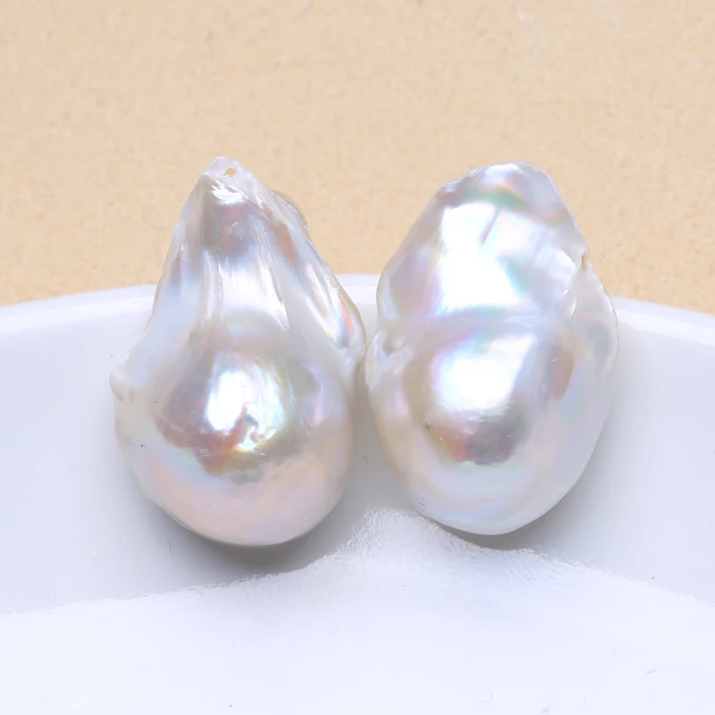 Natural Freshwater Pearl 925 Sterling Silver Large Baroque Pearl Stud Earrings 15-25mm INS Fine Jewelry Gifts for Women EA
Natural Freshwater Pearl 925 Sterling Silver Large Baroque Pearl Stud Earrings 15-25mm INS Fine Jewelry Gifts for Women EA