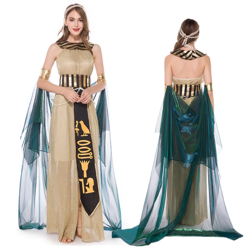Adult Women Sexy Egyptian Royal Cleopatra Halloween Ancient Egypt Costume Adult Ladies Sexy Fancy Party Dress Outfit
Adult Women Sexy Egyptian Royal Cleopatra Halloween Ancient Egypt Costume Adult Ladies Sexy Fancy Party Dress Outfit