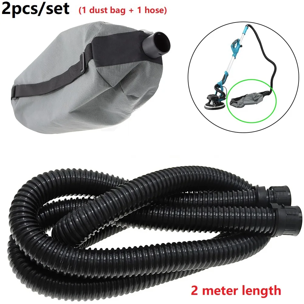 2pcs/set Vacuum Bag&2m Hose General Model Dust Bag For Long Rod Self-vacuuming Type Grinding Machine Vacuum Cleaner Accessories
2pcs/set Vacuum Bag&2m Hose General Model Dust Bag For Long Rod Self-vacuuming Type Grinding Machine Vacuum Cleaner Accessories