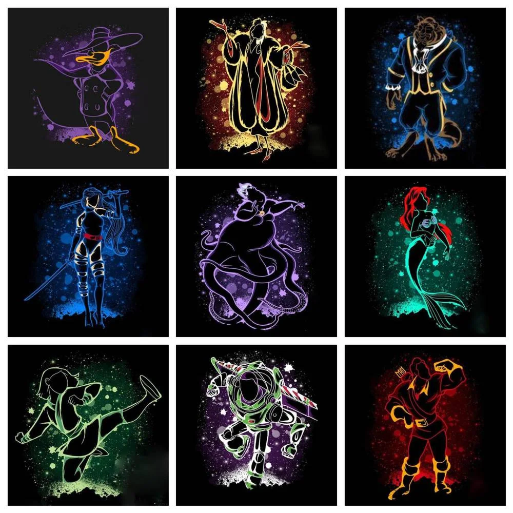 Disney 5D DIY Diamond Painting Cross Stitch Set Mermaid Princess Beast Hand Gift Children's Room Home Wall Art Decoration
Disney 5D DIY Diamond Painting Cross Stitch Set Mermaid Princess Beast Hand Gift Children's Room Home Wall Art Decoration