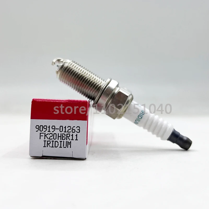 New 4pcs 90919-01263 FK20HBR8 Dual Iridium Spark Plug For Toyota 9091901263 90919 01263 Car Auto Part
New 4pcs 90919-01263 FK20HBR8 Dual Iridium Spark Plug For Toyota 9091901263 90919 01263 Car Auto Part
