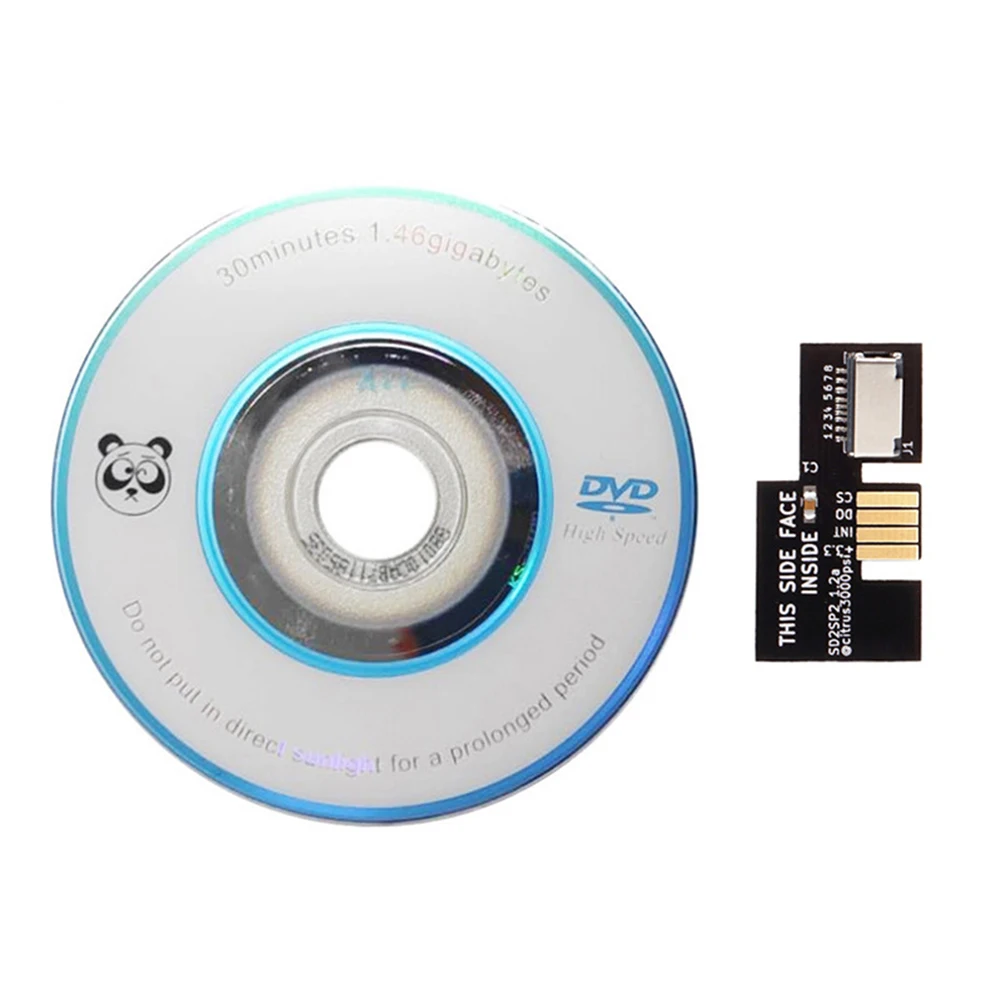 SD2SP2 Adapter TF Card Reader Replacement Swiss Boot Disc Mini DVD for NGC NTSC SD2SP2 Adapter Game Accessories
SD2SP2 Adapter TF Card Reader Replacement Swiss Boot Disc Mini DVD for NGC NTSC SD2SP2 Adapter Game Accessories