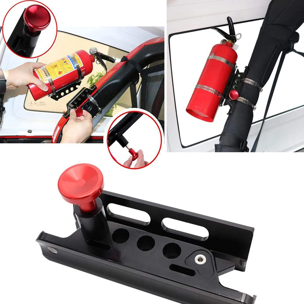 ATV Fire Extinguisher Bracket Detachable Professional Fix Holder Rack Accessories with 4 Fixing Clips
ATV Fire Extinguisher Bracket Detachable Professional Fix Holder Rack Accessories with 4 Fixing Clips