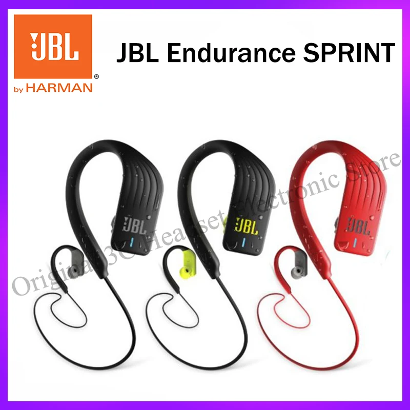 Original JBL Endurance Sprint Earphones In-Ear Sport Headphones JBLENDURSPRINTB Bass Sound Waterproof Earbuds Running Headset
Original JBL Endurance Sprint Earphones In-Ear Sport Headphones JBLENDURSPRINTB Bass Sound Waterproof Earbuds Running Headset