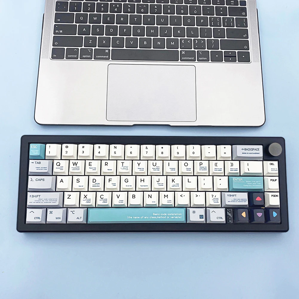 67 Keys Wired Keyboard DIY With Knob Mechanical Keyboard RGB Backlight Gamer Keyboard Computer Accessories For Desktop Laptop PC
67 Keys Wired Keyboard DIY With Knob Mechanical Keyboard RGB Backlight Gamer Keyboard Computer Accessories For Desktop Laptop PC