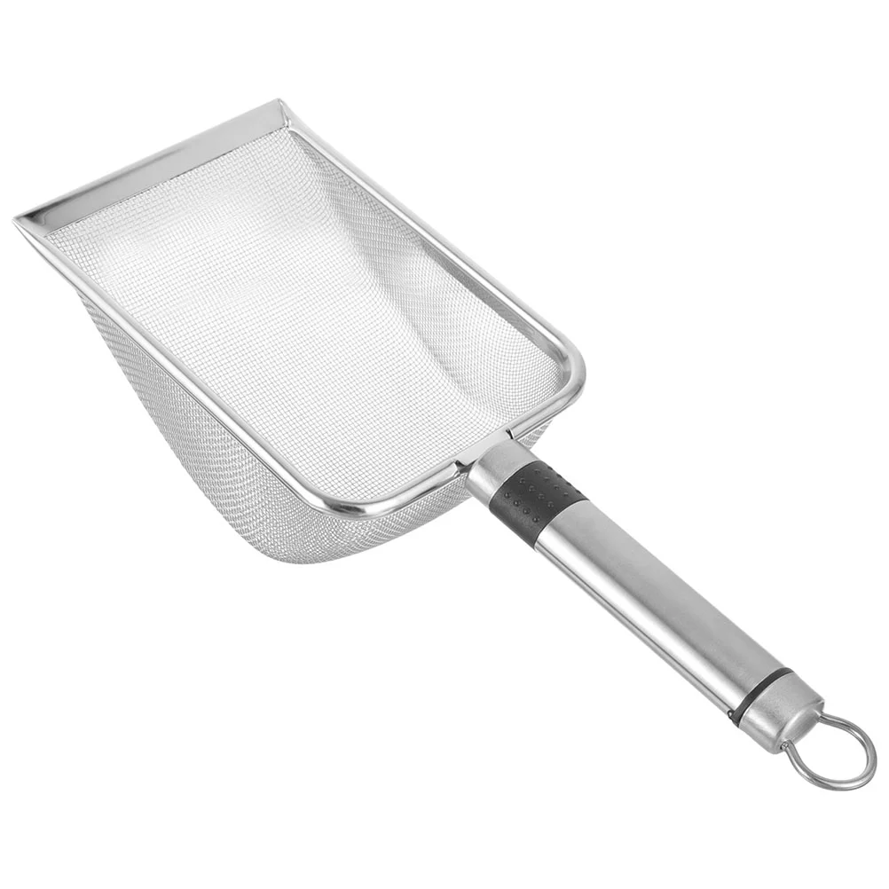 Cat Litter Scoop Convenient Handle Stainless Steel Kitten Litter Scoop Cat Pet Supply
Cat Litter Scoop Convenient Handle Stainless Steel Kitten Litter Scoop Cat Pet Supply