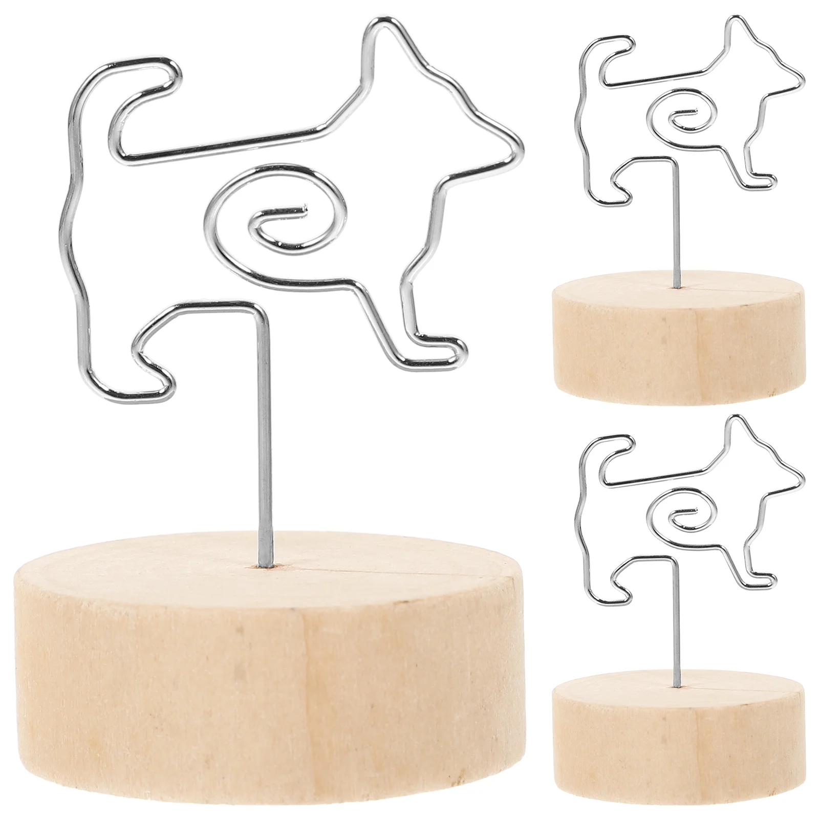3pcs Small Photo Clip Standing Memo Clamp Wood Base Memo Clip Desktop Photo Card Holder
3pcs Small Photo Clip Standing Memo Clamp Wood Base Memo Clip Desktop Photo Card Holder