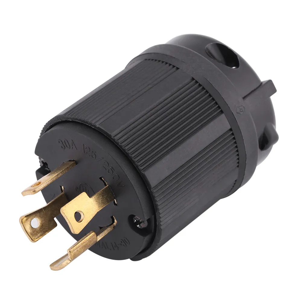 L14-30P 30A 125V-250V 4-проводной электрический разъем, витой замок, электрическая вилка
L14-30P 30A 125V-250V 4-проводной электрический разъем, витой замок, электрическая вилка