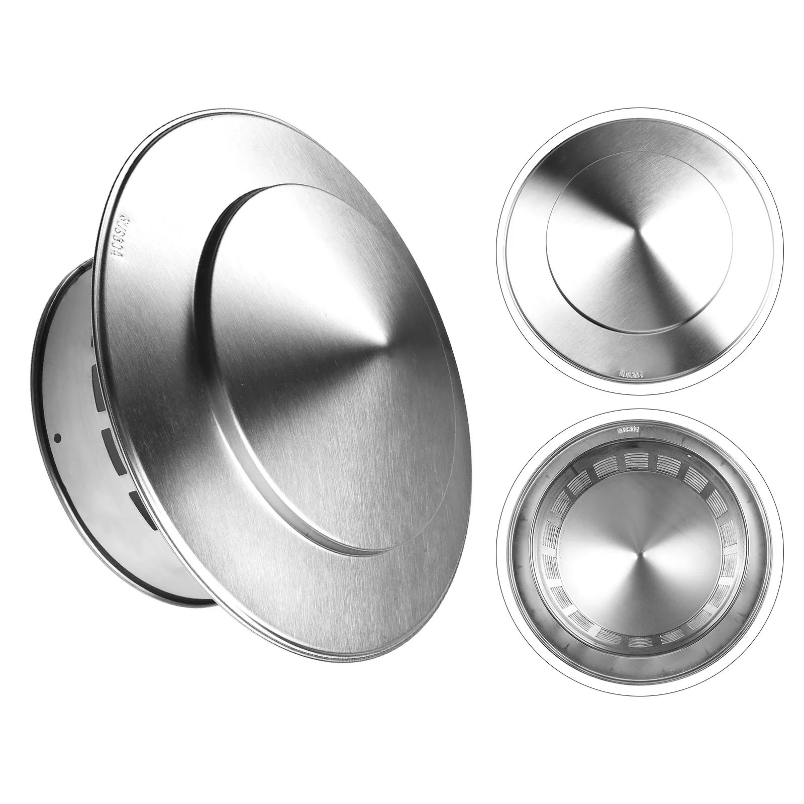 1 X Chimney Cap Stainles Steel Air Extraction Hoods For Ventilation Ducts Outlet Roof Pipe Chimney Cap Durable
1 X Chimney Cap Stainles Steel Air Extraction Hoods For Ventilation Ducts Outlet Roof Pipe Chimney Cap Durable