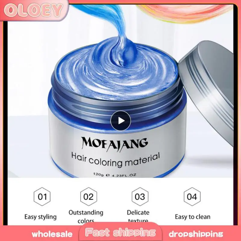 1~10PCS Mofajang Color Hair Wax Styling Pomade Silver Grandma Grey Disposable Natural Hair Strong Gel Cream Hair Dye for Women
1~10PCS Mofajang Color Hair Wax Styling Pomade Silver Grandma Grey Disposable Natural Hair Strong Gel Cream Hair Dye for Women