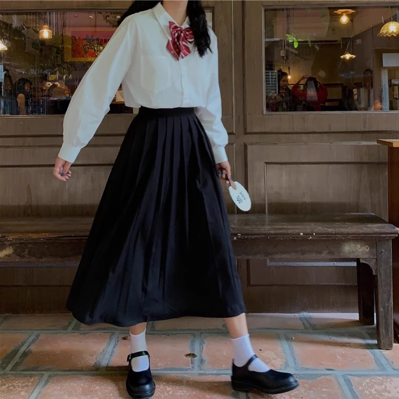 College Style Class Uniform Jk Uniform Pleated Skirt Women's Mid-Length Summer Skirt Graduation School Uniform Suit
College Style Class Uniform Jk Uniform Pleated Skirt Women's Mid-Length Summer Skirt Graduation School Uniform Suit