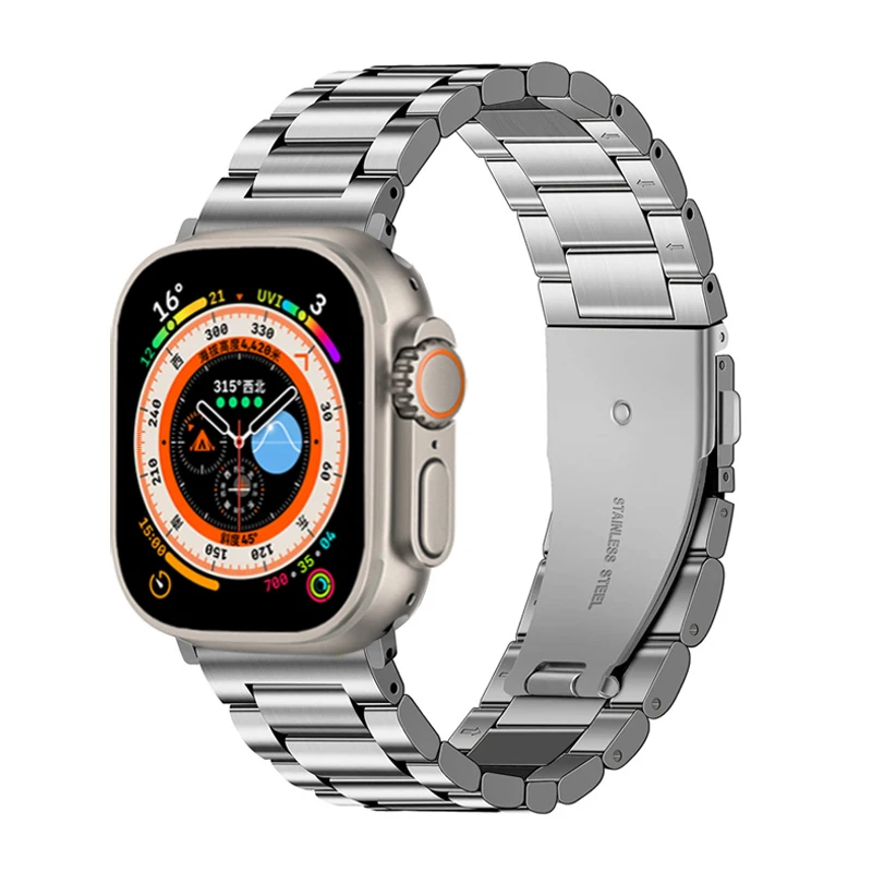 Ремешок из нержавеющей стали для Apple watch ultra band, металлический браслет для iWatch Series 3 6 7 8 SE 45 мм, 49 мм 44 мм 40 мм 41 мм 42 мм 38 мм
Ремешок из нержавеющей стали для Apple watch ultra band, металлический браслет для iWatch Series 3 6 7 8 SE 45 мм, 49 мм 44 мм 40 мм 41 мм 42 мм 38 мм