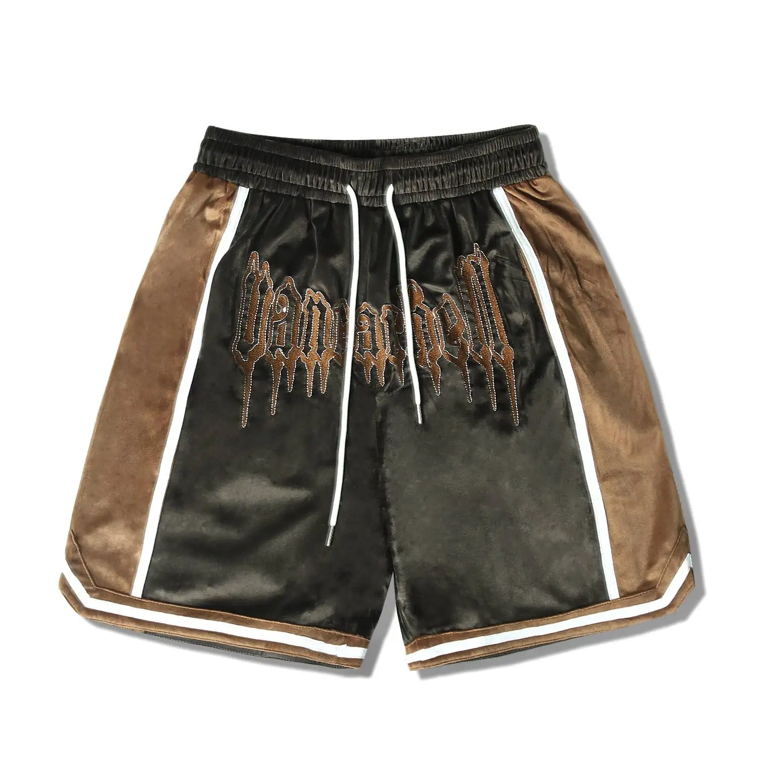Men Hip Hop Gold Velvet Embroidered High Street Shorts Casual Shorts Summer Wide Leg Pants Straight Baggy Streetwear Shorts
Men Hip Hop Gold Velvet Embroidered High Street Shorts Casual Shorts Summer Wide Leg Pants Straight Baggy Streetwear Shorts
